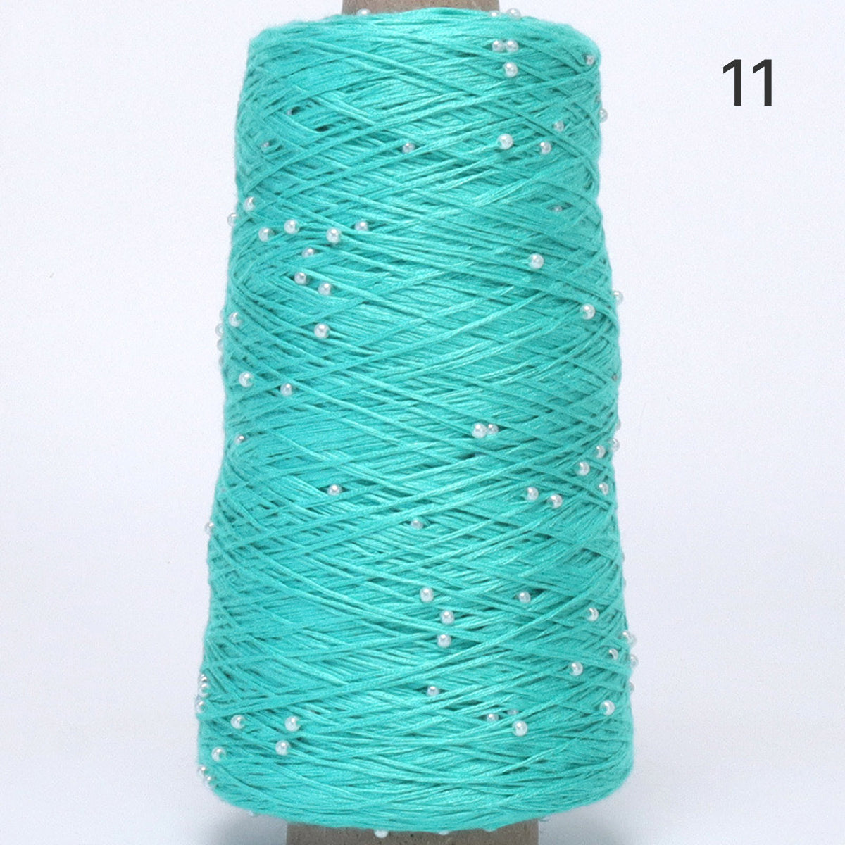 Pearl Cotton（パールコットン）350g｜真珠のような輝き｜パールビーズ入りシルケットコットン｜上品な艶と涼やかなサマーヤーン｜韓国トレンドのバレエコア風｜全75色