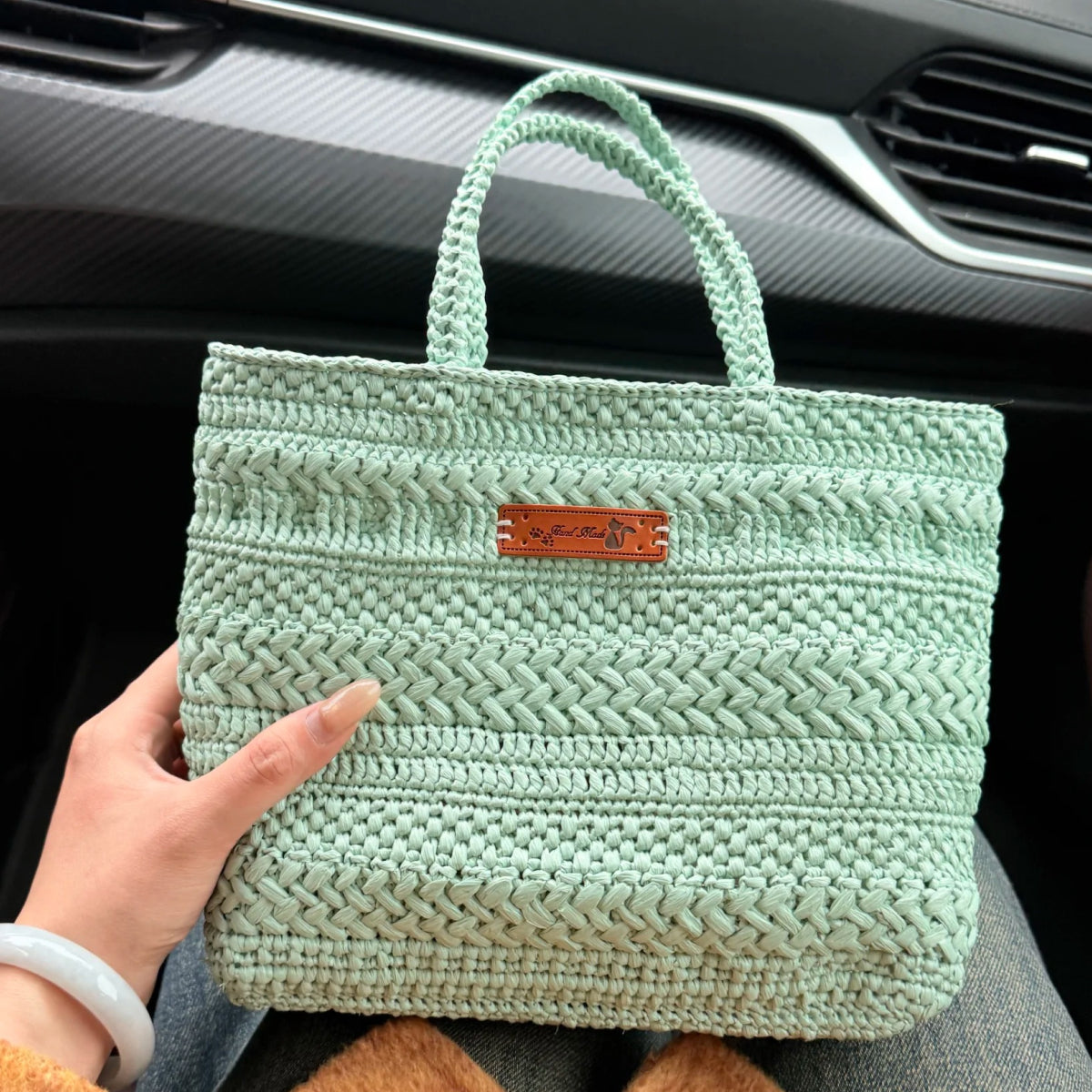 【手にやさしい】ラフィア風 スムースヤーン 250m｜コットンリンター由来の再生繊維｜スルスル編める夏糸｜麦わら帽子 かごバッグ