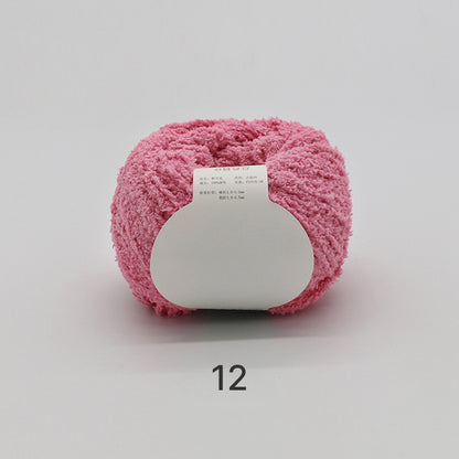 コットンキャンディヤーン50g｜韓国で大流行！｜ふわもこマシュマロ糸｜ 鉢底ネット編み・ネット編み・マフラー・帽子・編みぐるみ向け