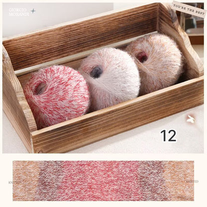 Hane Mohair（ハネモヘア）50g｜グラデーションモヘア糸｜羽のように軽やかでシルクのような艶感｜全12色