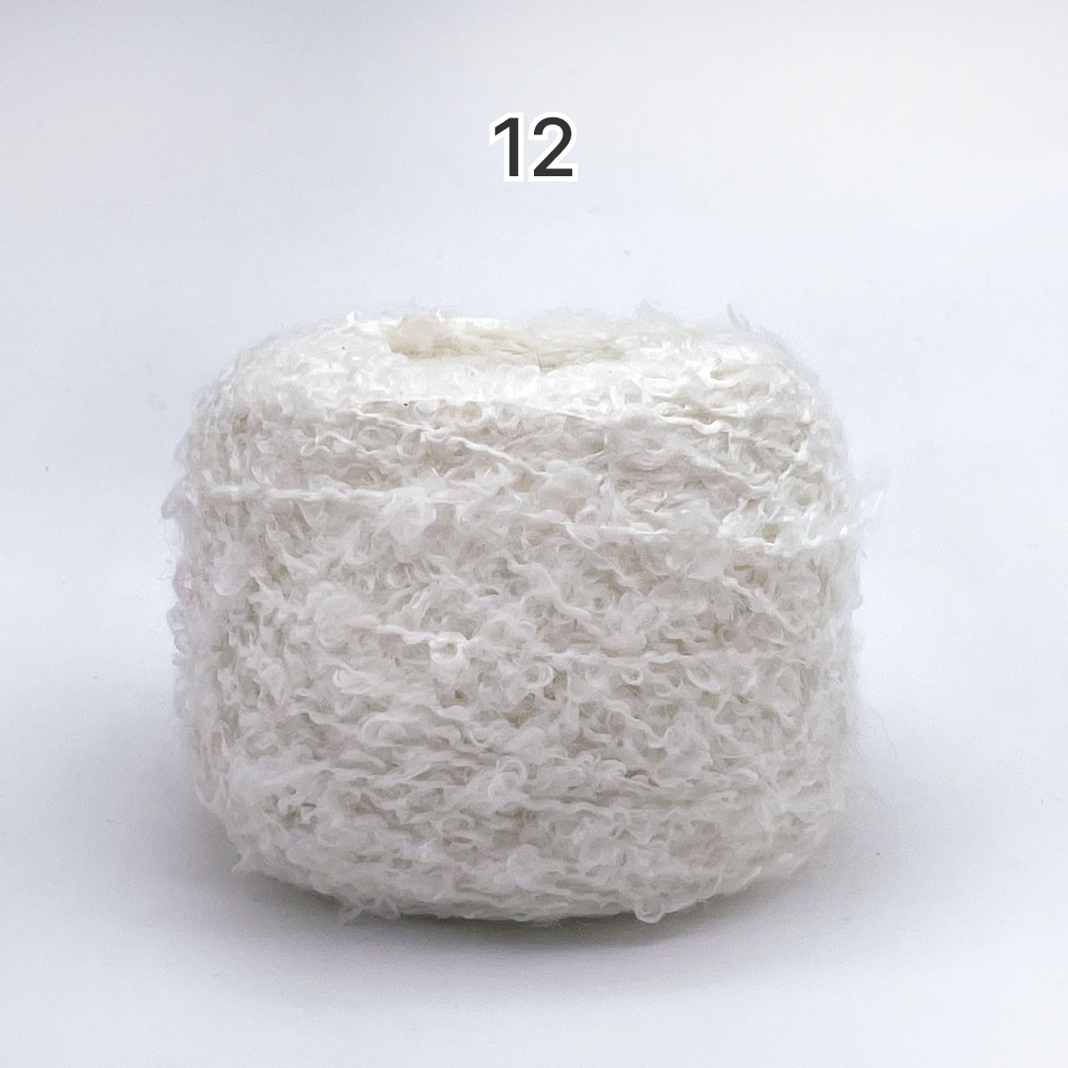 Teddy Loop Yarn（テディループヤーン）50g｜くるくるループのブークレヤーン｜ウール混｜もこもこファンシーヤーン｜韓国風ツイード調｜あみぐるみ・引き揃え糸に｜全17色