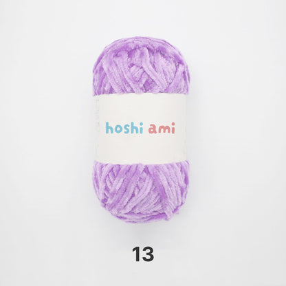 Moco Velvet Yarn（モコベルベットヤーン）100g｜シェニール・モールヤーン｜ベルベットのような艶感の毛糸｜秋冬小物・あみぐるみに｜全50色
