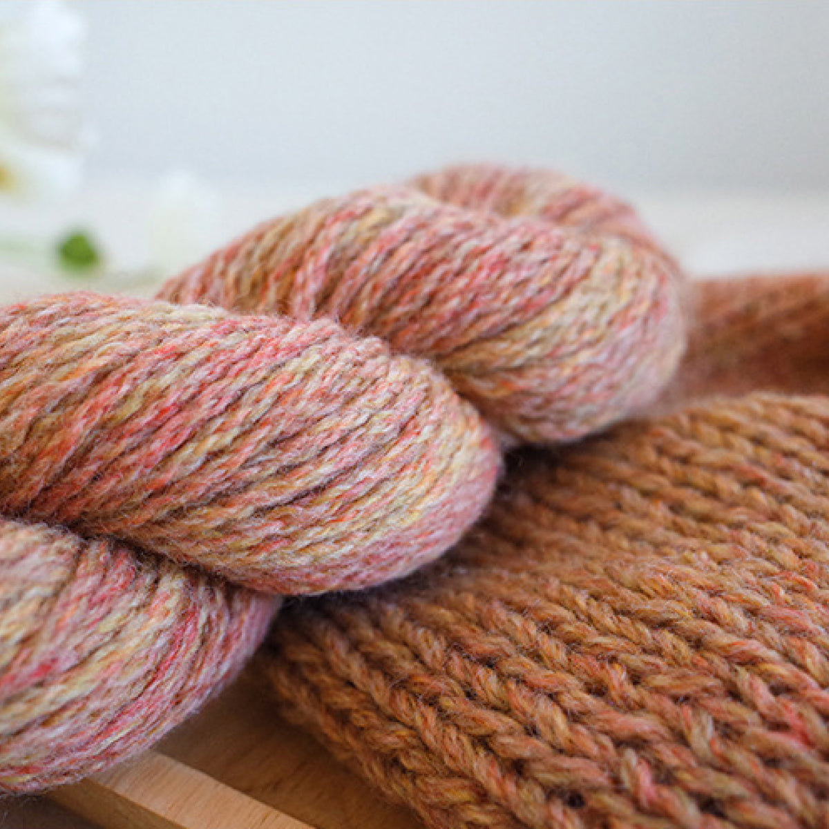 【ウール100%】Suisai Wool（水彩ウール）50g｜水彩画のような多彩な段染め｜マフラー・ショール・ウェアに｜全8色