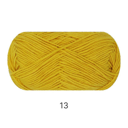 Premium Combed Cotton Lite（プレミアム・コーマコットン・ライト）40g｜高品質4ply｜軽やかで滑らかな編み心地｜推し活にぴったり｜初心者にもおすすめ｜全67色　