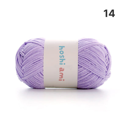 Bonbon Yarn（ボンボンヤーン）50g｜細めのシェニール毛糸｜あみぐるみ・ヘアアクセ・小物に｜全53色