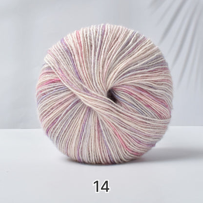 Pastel Cotton （パステルコットン）50g｜やさしい彩りのコットングラデーション糸｜中細・サマーヤーン ｜全14色