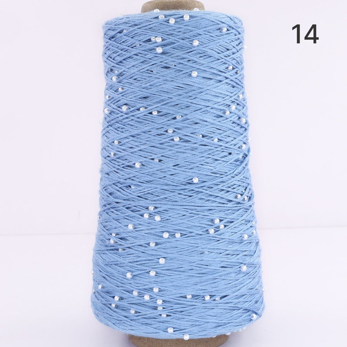 Pearl Cotton（パールコットン）350g｜真珠のような輝き｜パールビーズ入りシルケットコットン｜上品な艶と涼やかなサマーヤーン｜韓国トレンドのバレエコア風｜全75色