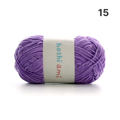 Bonbon Yarn（ボンボンヤーン）50g｜細めのシェニール毛糸｜あみぐるみ・ヘアアクセ・小物に｜全53色