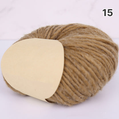【極太】Nukumori Yarn（ヌクモリヤーン）50g｜ウール＆アルパカ混の秋冬毛糸｜マフラー・帽子・セーターに｜全33色