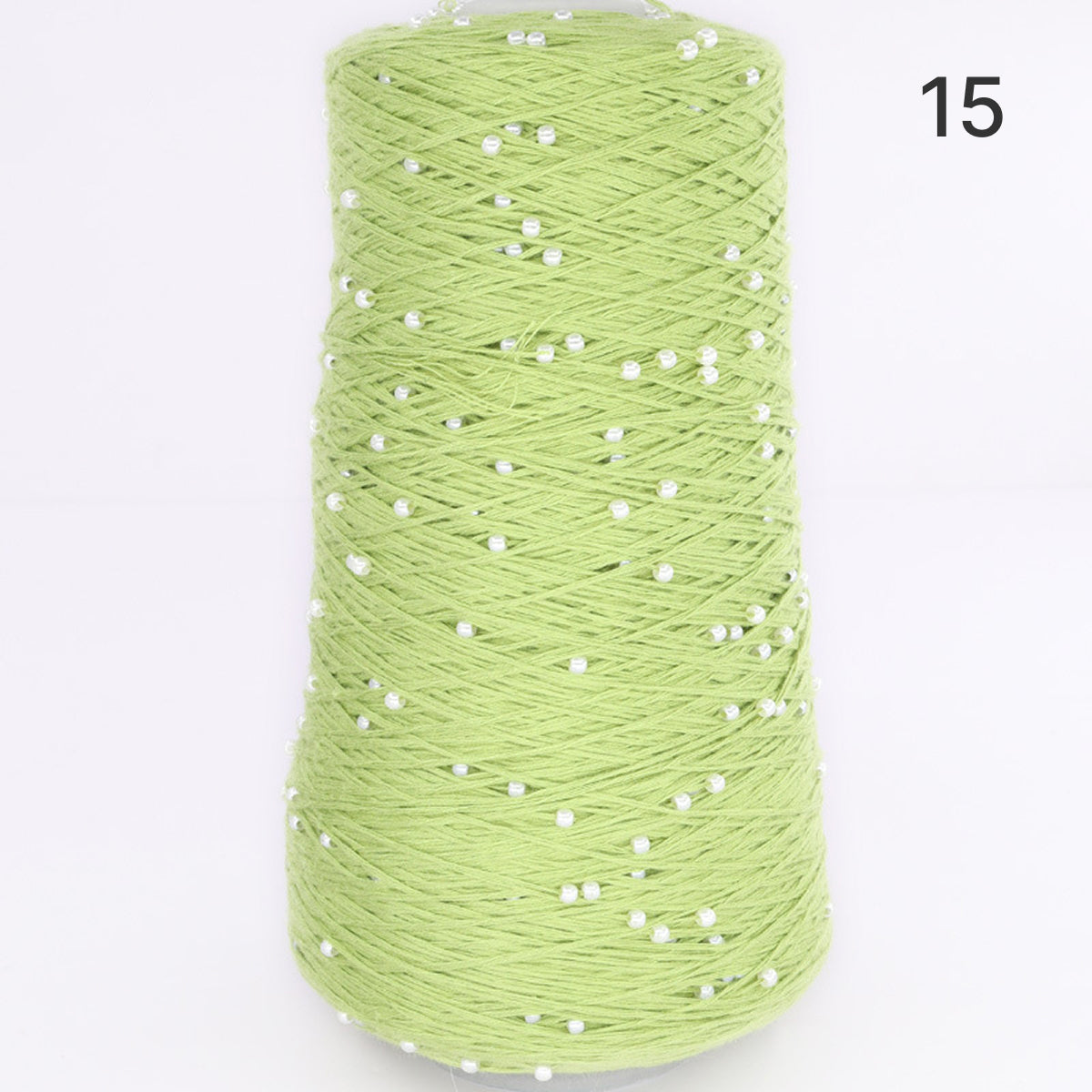 Pearl Cotton（パールコットン）350g｜真珠のような輝き｜パールビーズ入りシルケットコットン｜上品な艶と涼やかなサマーヤーン｜韓国トレンドのバレエコア風｜全75色