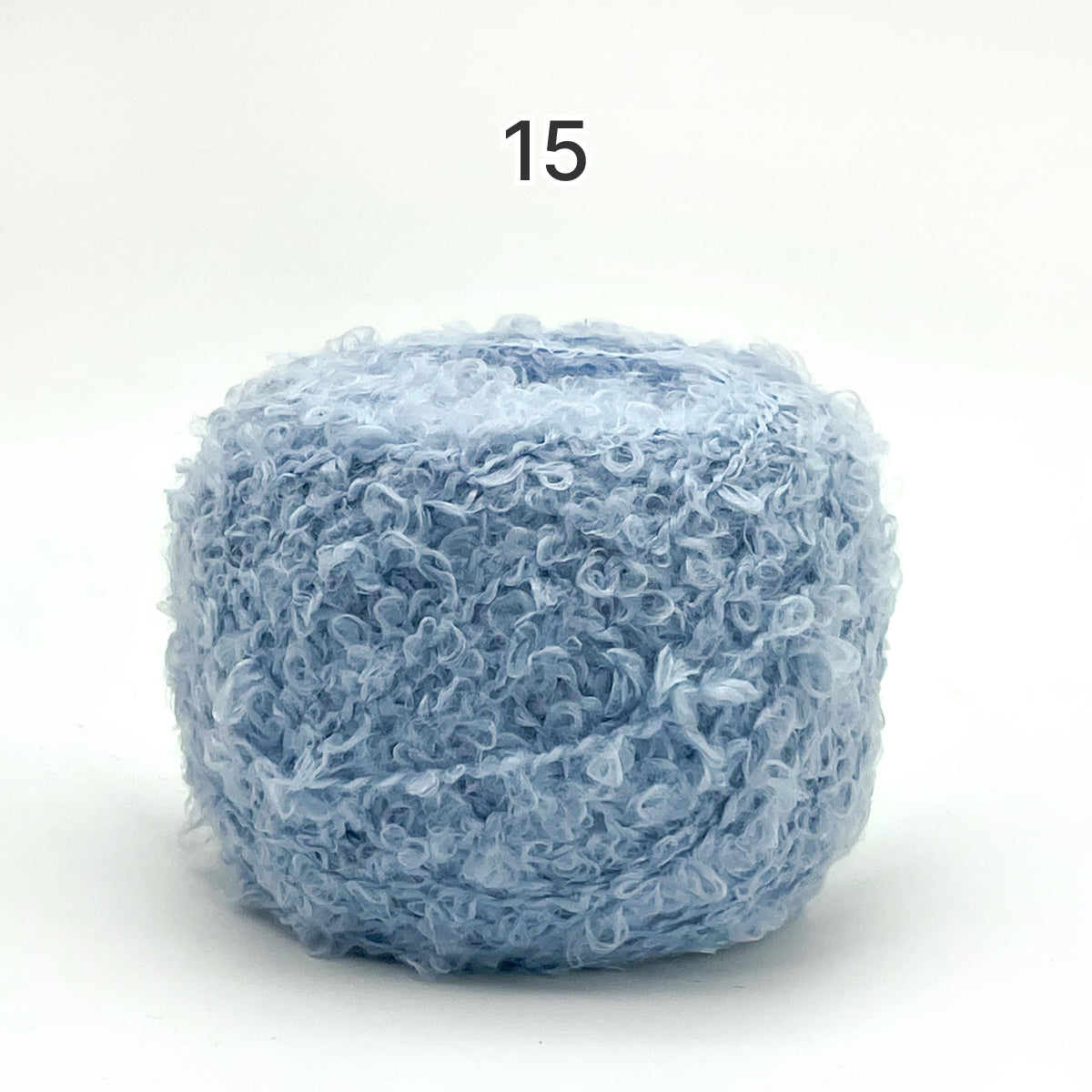 Teddy Loop Yarn（テディループヤーン）50g｜くるくるループのブークレヤーン｜ウール混｜もこもこファンシーヤーン｜韓国風ツイード調｜あみぐるみ・引き揃え糸に｜全17色