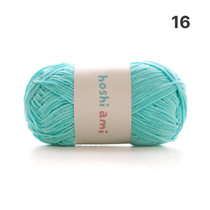 Bonbon Yarn（ボンボンヤーン）50g｜細めのシェニール毛糸｜あみぐるみ・ヘアアクセ・小物に｜全53色