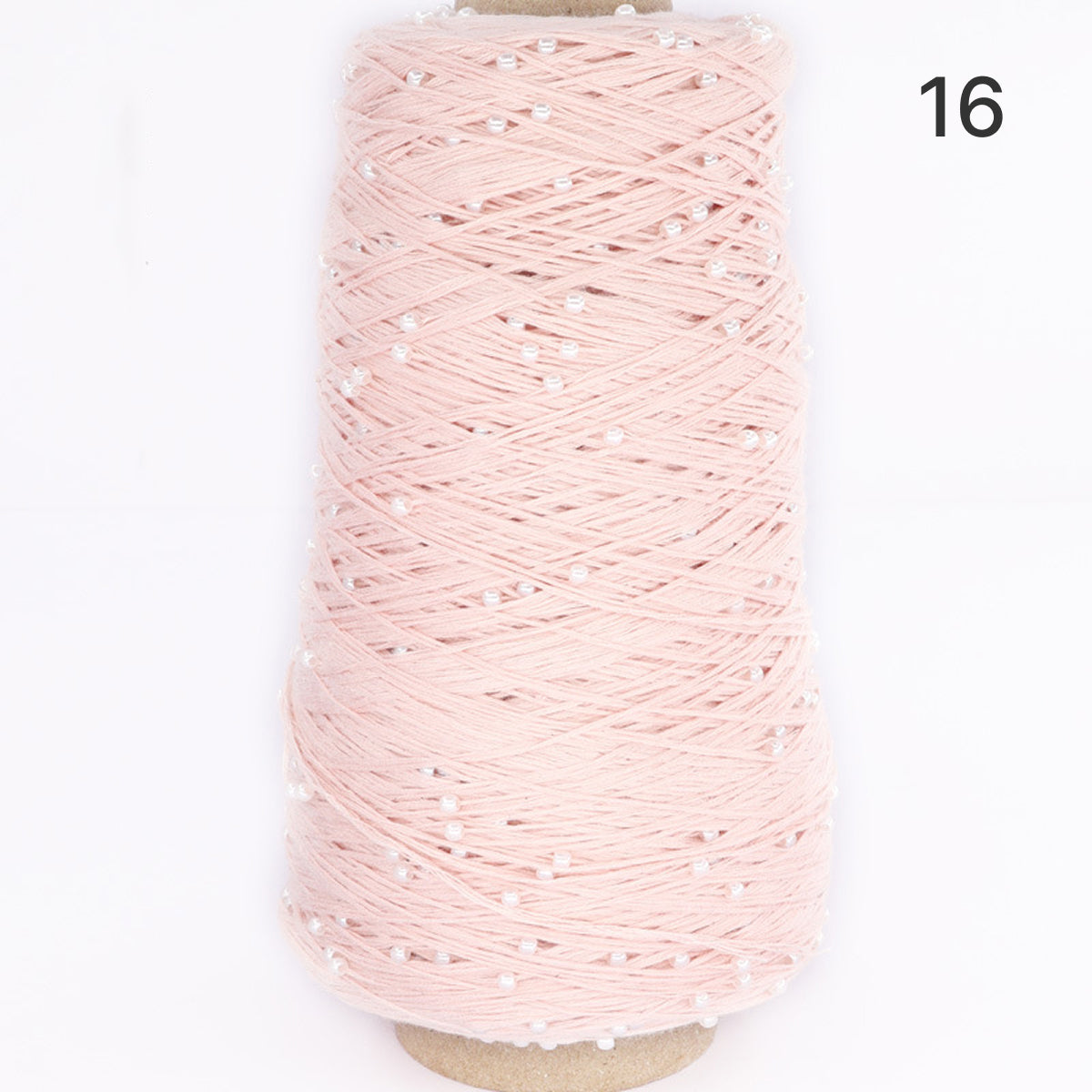 Pearl Cotton（パールコットン）350g｜真珠のような輝き｜パールビーズ入りシルケットコットン｜上品な艶と涼やかなサマーヤーン｜韓国トレンドのバレエコア風｜全75色