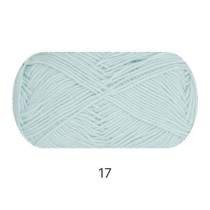Premium Combed Cotton Lite（プレミアム・コーマコットン・ライト）40g｜高品質4ply｜軽やかで滑らかな編み心地｜推し活にぴったり｜初心者にもおすすめ｜全67色　