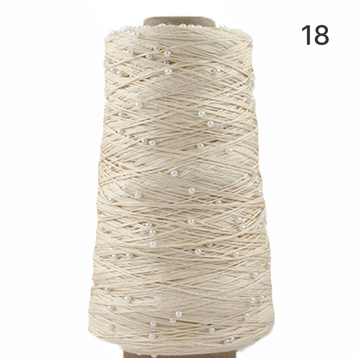 Pearl Cotton（パールコットン）350g｜真珠のような輝き｜パールビーズ入りシルケットコットン｜上品な艶と涼やかなサマーヤーン｜韓国トレンドのバレエコア風｜全75色