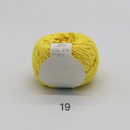 コットンキャンディヤーン50g｜韓国で大流行！｜ふわもこマシュマロ糸｜ 鉢底ネット編み・ネット編み・マフラー・帽子・編みぐるみ向け