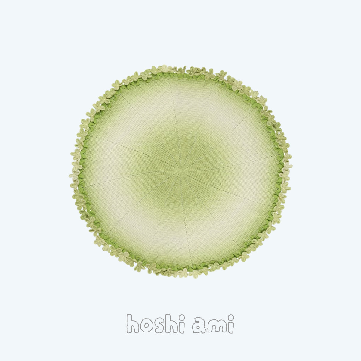 【手編みキット】紫陽花（あじさい）ブランケット｜家族の絆をイメージした花モチーフ｜コットン混で春夏におすすめ｜母の日・長寿祝いのギフトに｜初心者さんOK｜動画＋電子版編み図付き