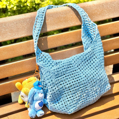 韓国風 1mm コットン混ヤーン 75g｜全23色 ハリがあって型崩れしにくい編み糸｜バッグ・帽子・小物におすすめ