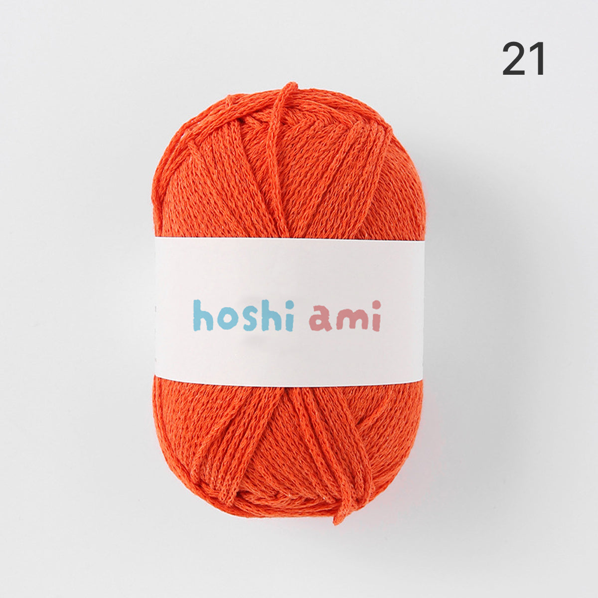 韓国風 1mm コットン混ヤーン 75g｜全23色 ハリがあって型崩れしにくい編み糸｜バッグ・帽子・小物におすすめ