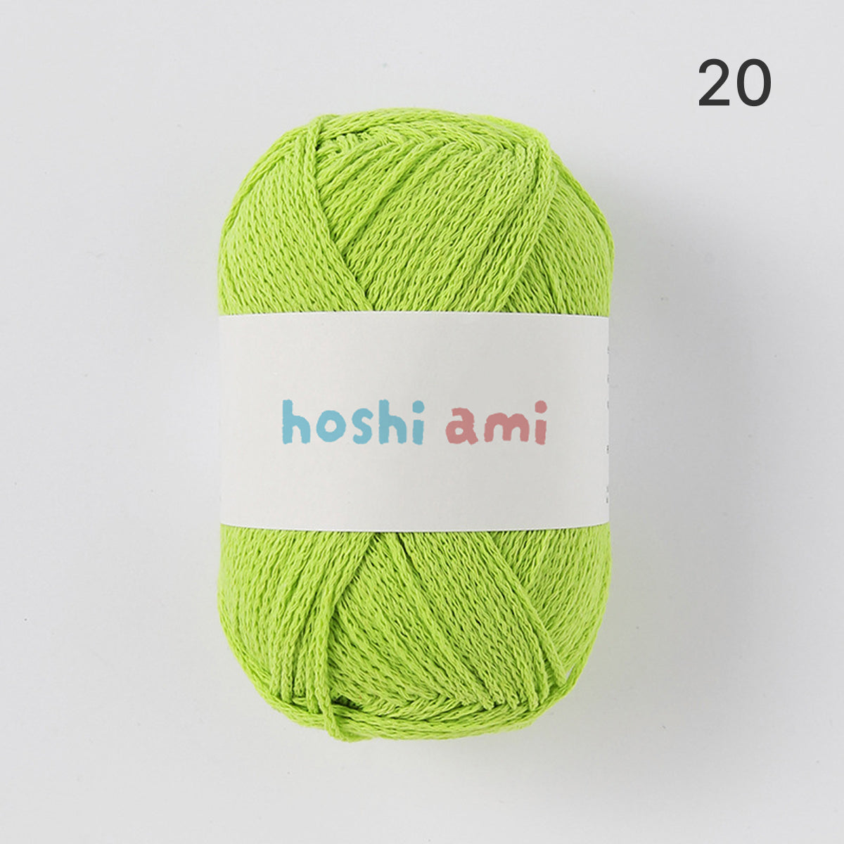 韓国風 1mm コットン混ヤーン 75g｜全23色 ハリがあって型崩れしにくい編み糸｜バッグ・帽子・小物におすすめ