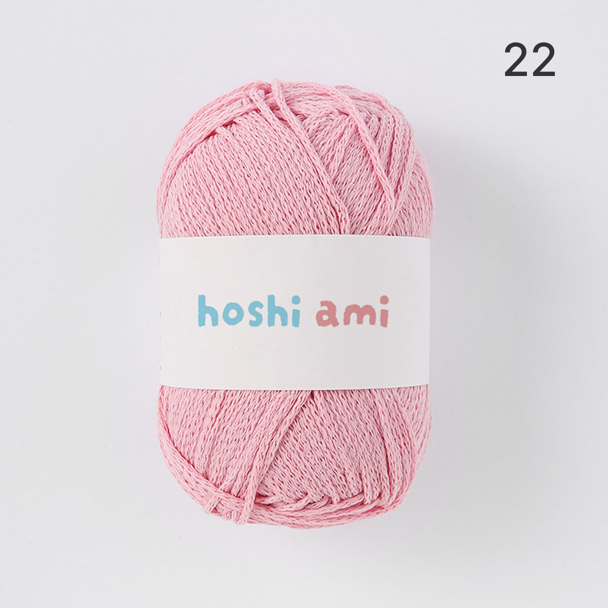 韓国風 1mm コットン混ヤーン 75g｜全23色 ハリがあって型崩れしにくい編み糸｜バッグ・帽子・小物におすすめ