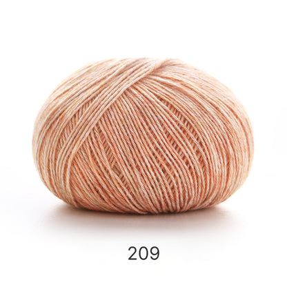 【手編みキット】ヘキサゴンカーディガン｜ミックスカラーリリヤーン｜話題の六角形カーデ （編み図付き）