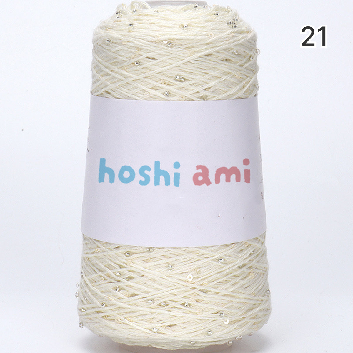 【綿100％】Dazzle Yarnダズルヤーン 50g｜ビーズとスパンコール付き｜春夏向け サマーヤーン 5本撚り｜ウェア、ショール、小物用