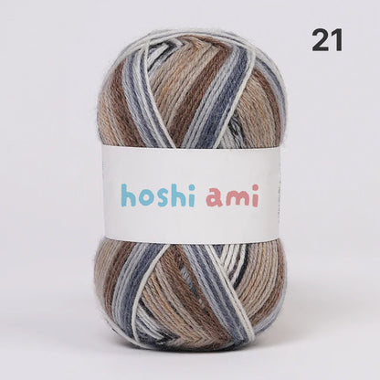 【ソックヤーン】Moyo Yarn（モヨヤーン）50g｜ウール70%・ナイロン30%｜段染め＆単色｜靴下・小物に｜全19色