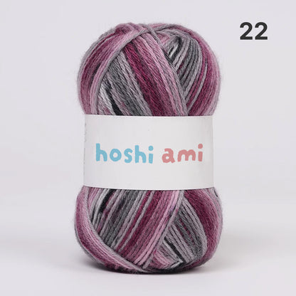 【ソックヤーン】Moyo Yarn（モヨヤーン）50g｜ウール70%・ナイロン30%｜段染め＆単色｜靴下・小物に｜全19色