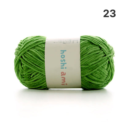 Bonbon Yarn（ボンボンヤーン）50g｜細めのシェニール毛糸｜あみぐるみ・ヘアアクセ・小物に｜全53色