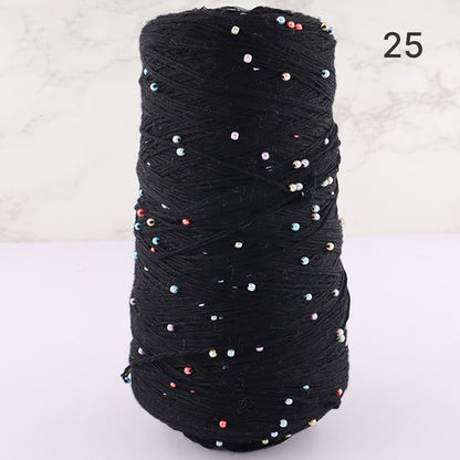 Pearl Cotton（パールコットン）350g｜真珠のような輝き｜パールビーズ入りシルケットコットン｜上品な艶と涼やかなサマーヤーン｜韓国トレンドのバレエコア風｜全75色