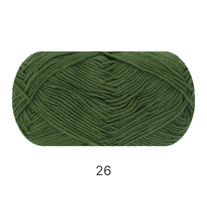 Premium Combed Cotton Lite（プレミアム・コーマコットン・ライト）40g｜高品質4ply｜軽やかで滑らかな編み心地｜推し活にぴったり｜初心者にもおすすめ｜全67色　