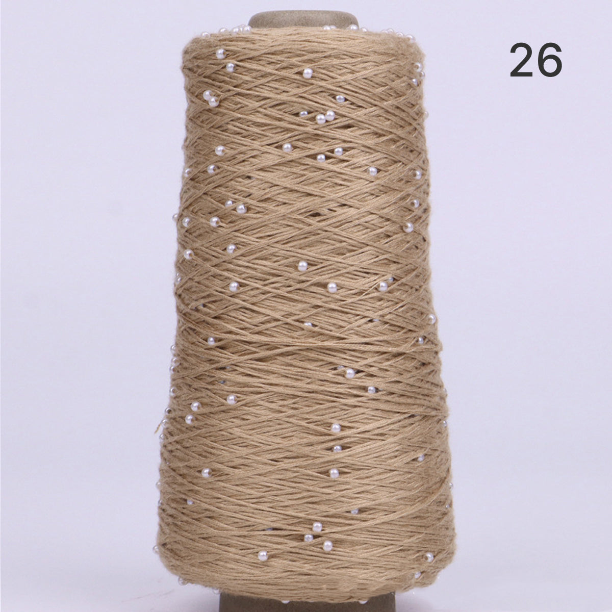 Pearl Cotton（パールコットン）350g｜真珠のような輝き｜パールビーズ入りシルケットコットン｜上品な艶と涼やかなサマーヤーン｜韓国トレンドのバレエコア風｜全75色