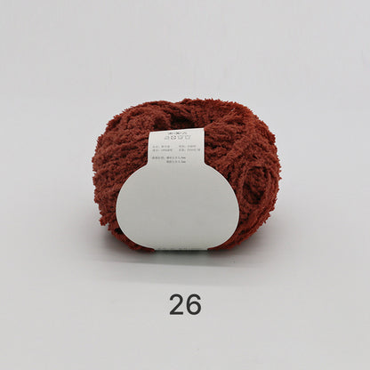 コットンキャンディヤーン50g｜韓国で大流行！｜ふわもこマシュマロ糸｜ 鉢底ネット編み・ネット編み・マフラー・帽子・編みぐるみ向け