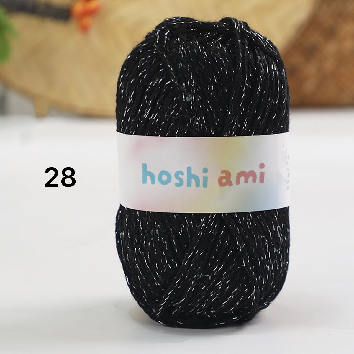 Starlight Lame Cotton（スターライト・ラメコットン）50g｜ふんわりコットン×きらめく銀糸｜バッグ・帽子・韓国風小物に｜高見えデザイン｜全29色