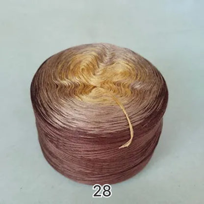 【手編みキット】Joyful Hanabi Shawl（ジョイフル花火ショール）｜Joyful Cake Yarn 1玉で完成｜花火のような透かし編み｜段染め・冷房対策｜編み図＋動画付き