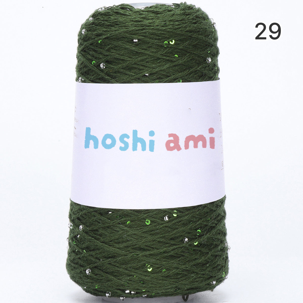 【綿100％】Dazzle Yarnダズルヤーン 50g｜ビーズとスパンコール付き｜春夏向け サマーヤーン 5本撚り｜ウェア、ショール、小物用