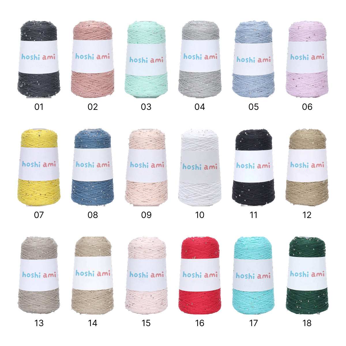 【綿100％】Dazzle Yarnダズルヤーン 50g｜ビーズとスパンコール付き｜春夏向け サマーヤーン 5本撚り｜ウェア、ショール、小物用