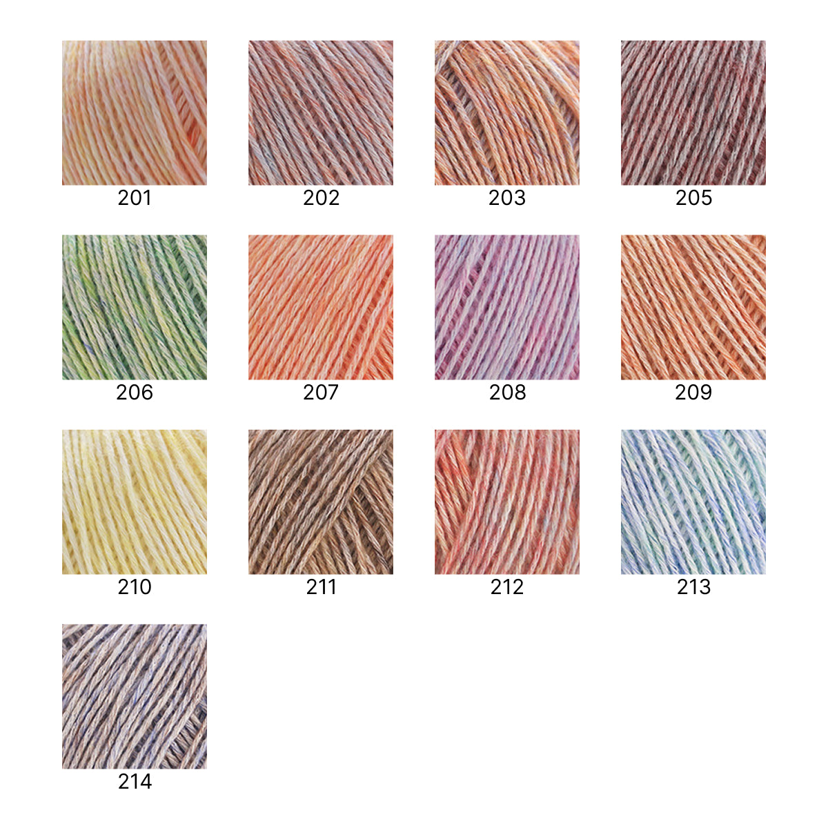 【150g大玉】絵画のようなミックスカラー｜コットン混リリヤーン｜大容量375m｜ウェア・ブランケットに