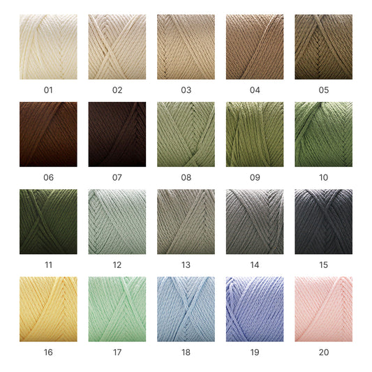 【綿100％】2mmコットン糸 150g｜しっかり編み上がる｜SNSで話題｜クロシェハット・バッグ・スマホショルダーに｜初心者にもおすすめ