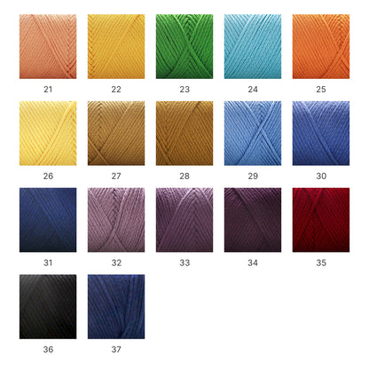 【綿100％】2mmコットン糸 150g｜しっかり編み上がる｜SNSで話題｜クロシェハット・バッグ・スマホショルダーに｜初心者にもおすすめ