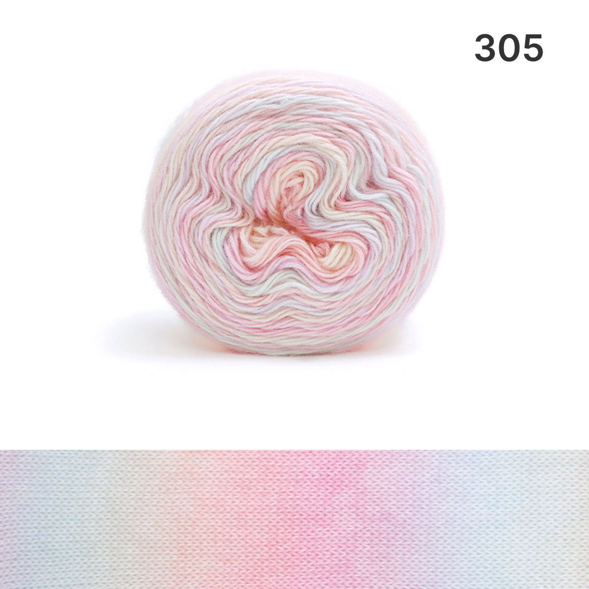 【手編みキット】Pina Fringe Shawl（ピナフリンジショール）｜パイナップル模様の大判ショール｜ロングフリンジ・透かし編み・段染め｜編み図付き（一部動画あり）