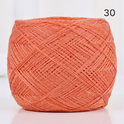 Pure Linen（ピュアリネン）100g｜リネン100％糸｜春夏にぴったりのさらっとした天然素材｜ウェア・帽子・バッグ・インテリア小物に｜全36色