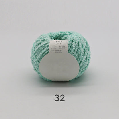 コットンキャンディヤーン50g｜韓国で大流行！｜ふわもこマシュマロ糸｜ 鉢底ネット編み・ネット編み・マフラー・帽子・編みぐるみ向け