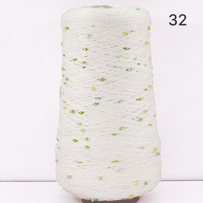 Pearl Cotton（パールコットン）350g｜真珠のような輝き｜パールビーズ入りシルケットコットン｜上品な艶と涼やかなサマーヤーン｜韓国トレンドのバレエコア風｜全75色