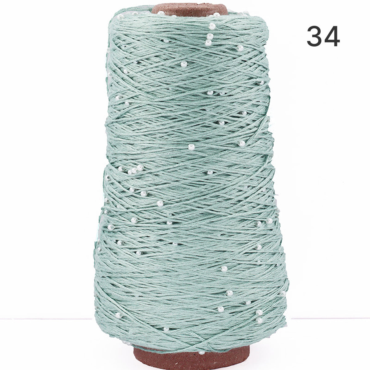 Pearl Cotton（パールコットン）350g｜真珠のような輝き｜パールビーズ入りシルケットコットン｜上品な艶と涼やかなサマーヤーン｜韓国トレンドのバレエコア風｜全75色