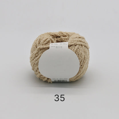 コットンキャンディヤーン50g｜韓国で大流行！｜ふわもこマシュマロ糸｜ 鉢底ネット編み・ネット編み・マフラー・帽子・編みぐるみ向け