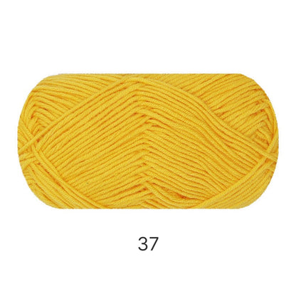 Premium Combed Cotton Lite（プレミアム・コーマコットン・ライト）40g｜高品質4ply｜軽やかで滑らかな編み心地｜推し活にぴったり｜初心者にもおすすめ｜全67色　