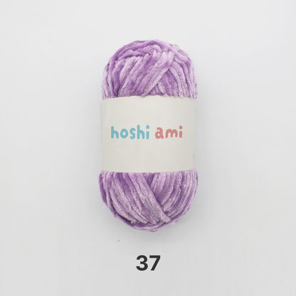 Moco Velvet Yarn（モコベルベットヤーン）100g｜シェニール・モールヤーン｜ベルベットのような艶感の毛糸｜秋冬小物・あみぐるみに｜全50色
