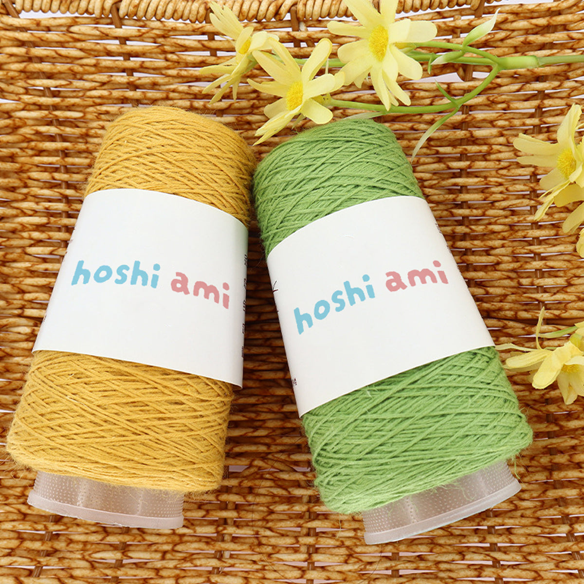 Breeze Lace Yarn（ブリーズレースヤーン）50g｜3本撚りのコットンリネンレース糸｜サマーヤーン｜春夏のウェア・ショール・小物に｜全11色